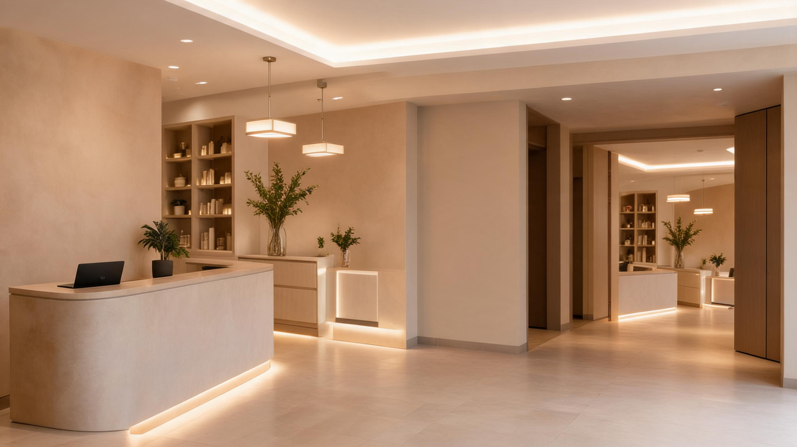 Interior Med Spa Lobby