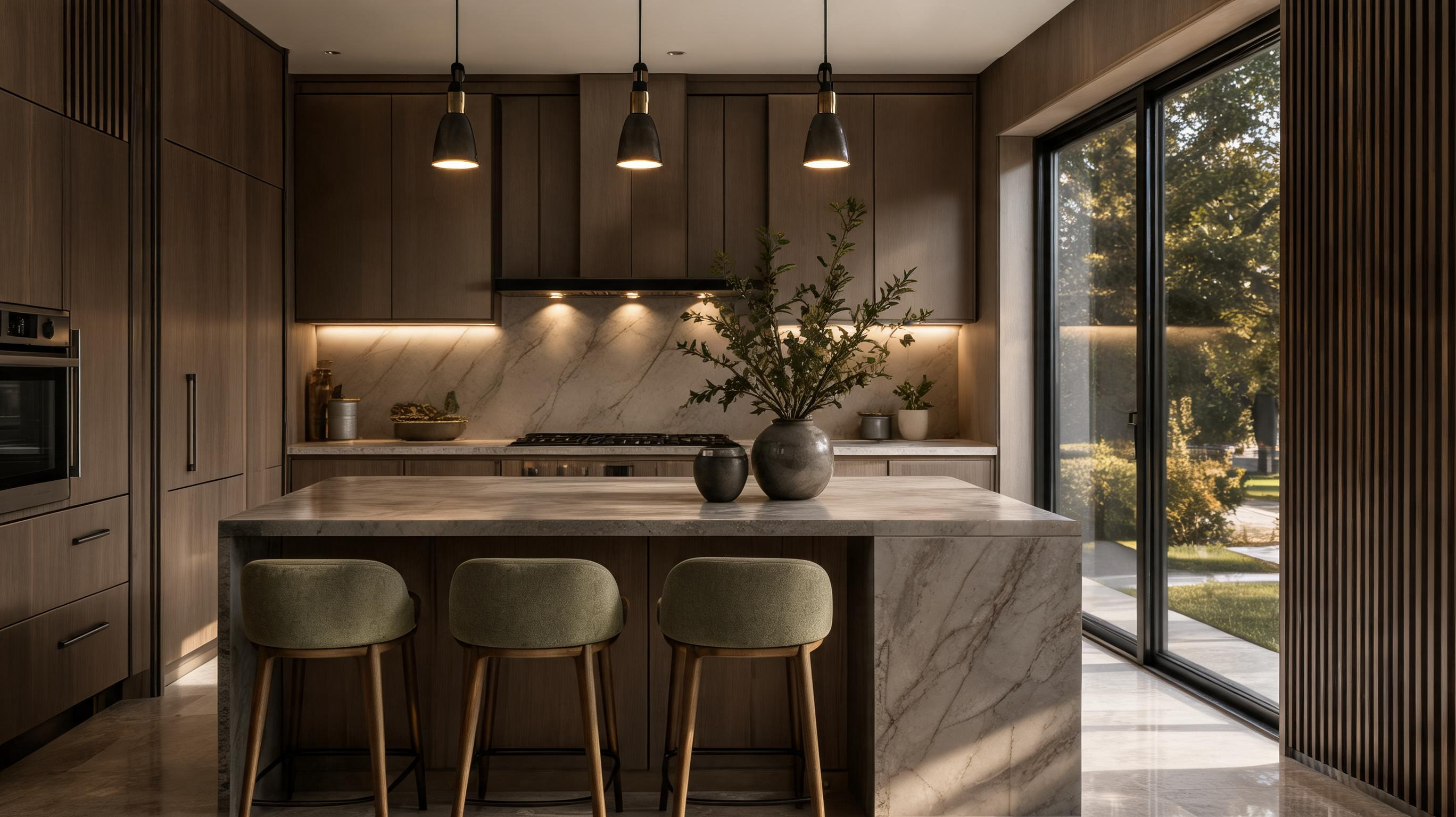 Modern kitchen interior