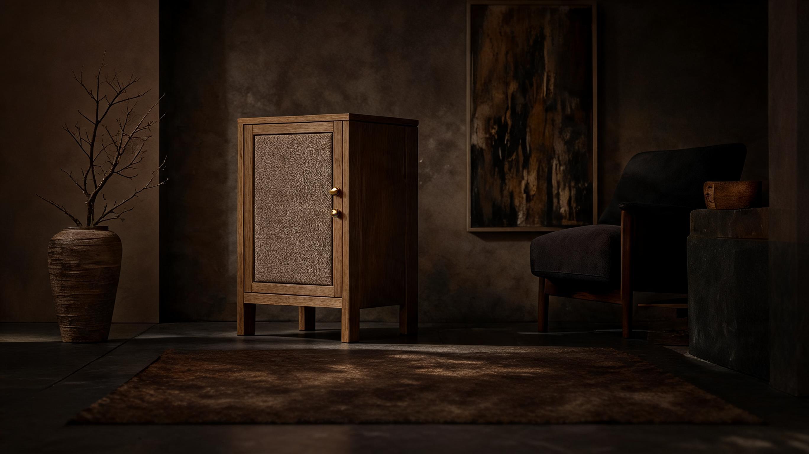 Kenbidon kastje in interieur