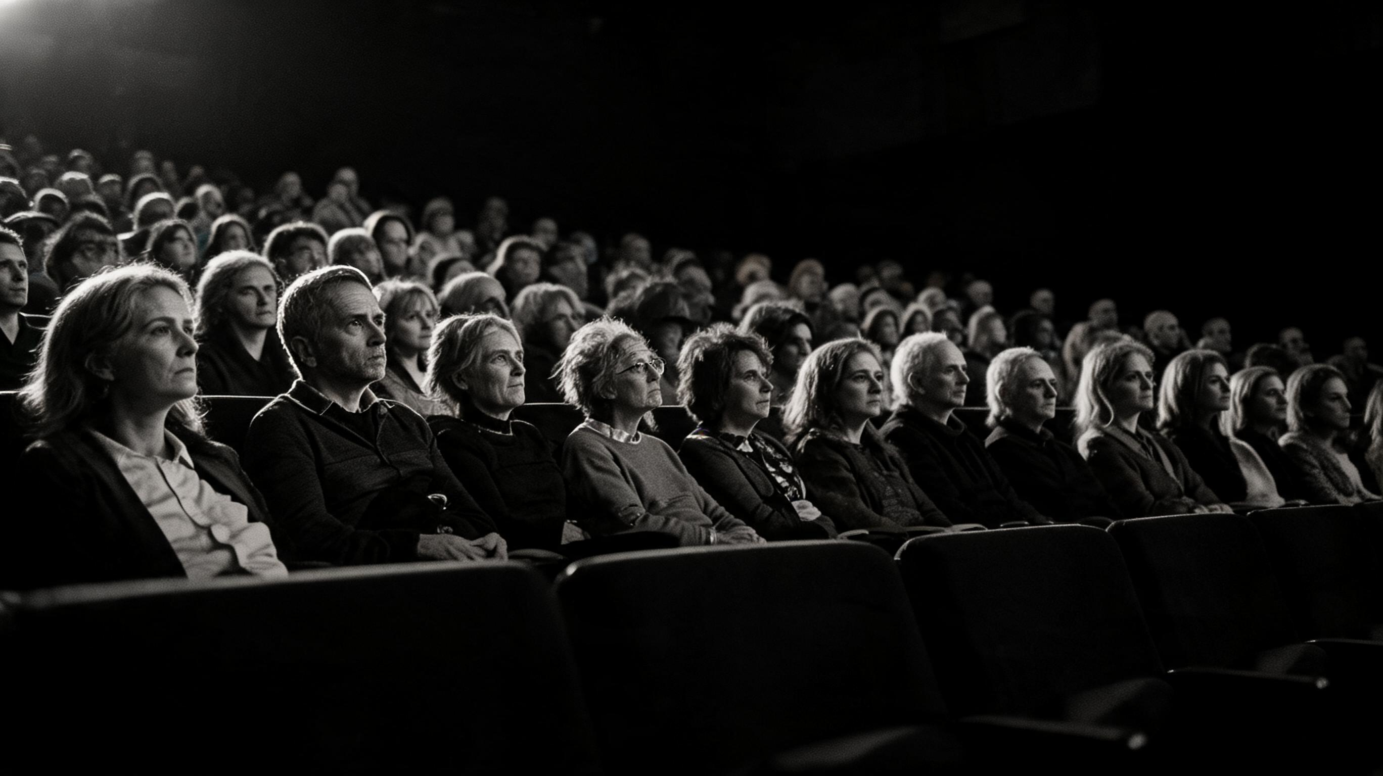 Publiek van dichtbij