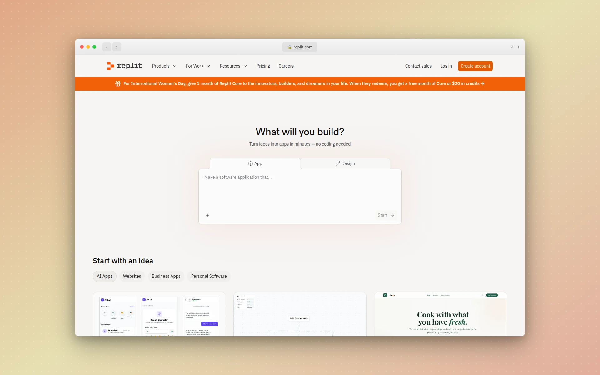 Replit browser-based AI coding platform