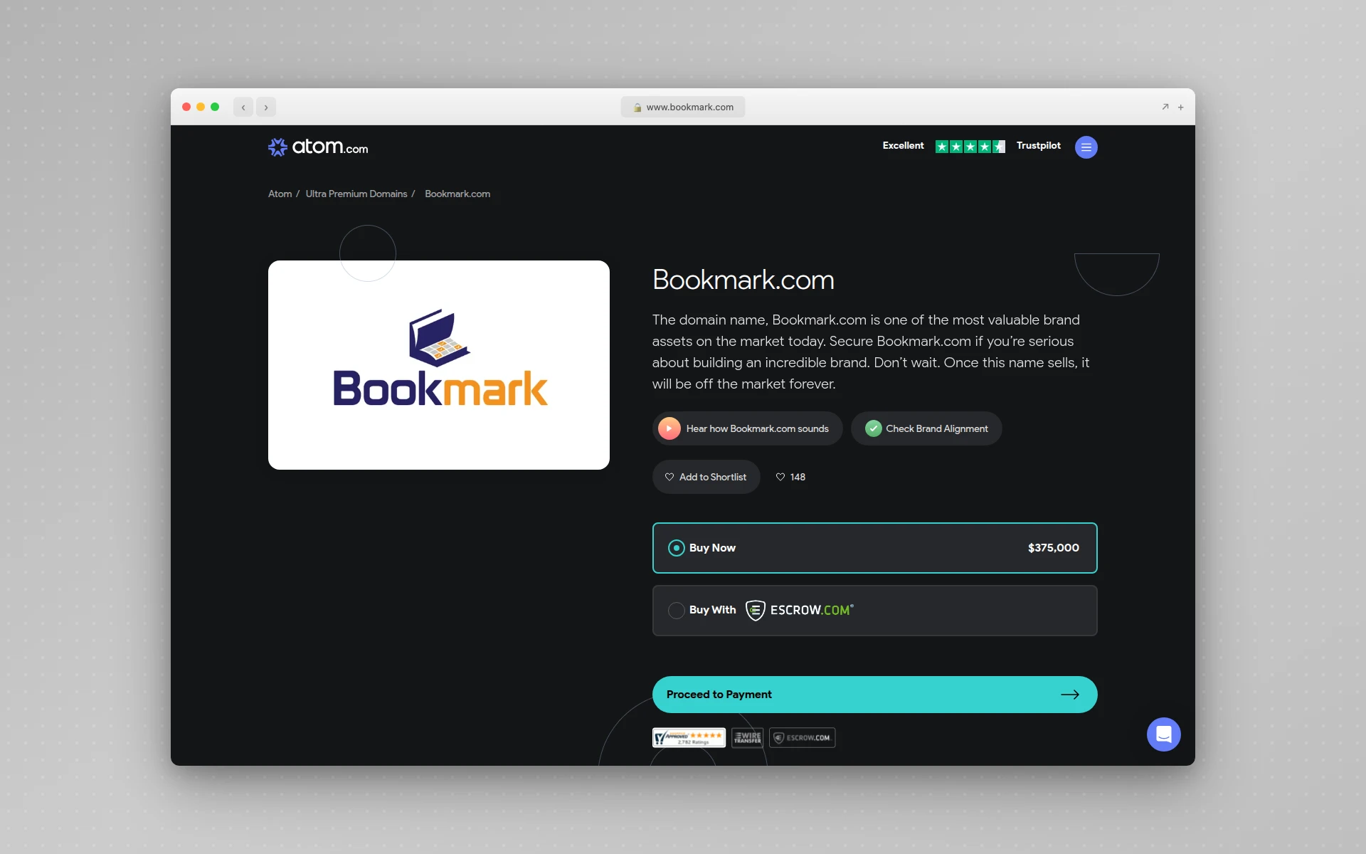 Bookmark AiDA website builder homepage
