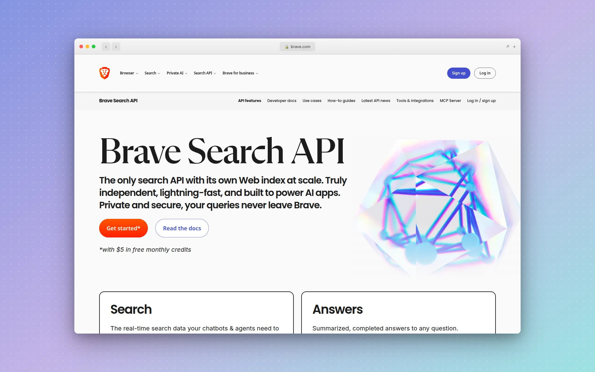 Brave Search MCP for real-time web search