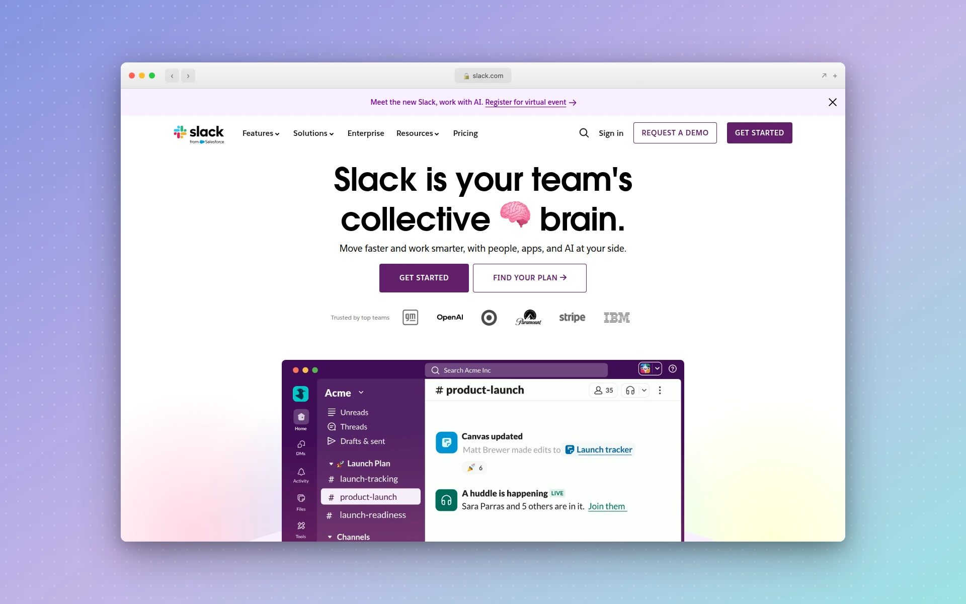Slack MCP for team communication
