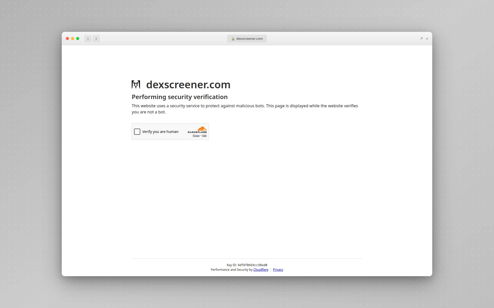 DexScreener homepage