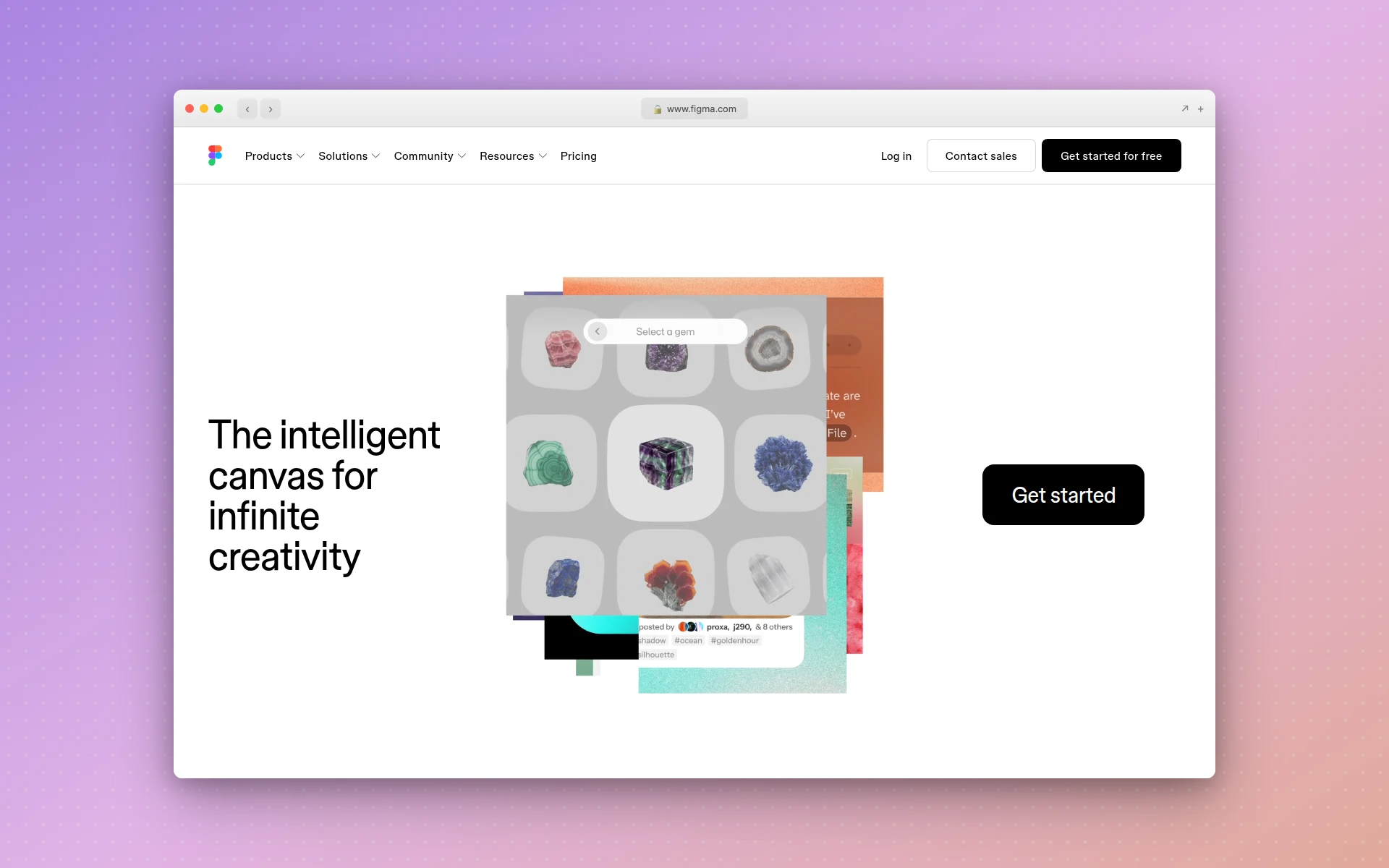 Figma homepage