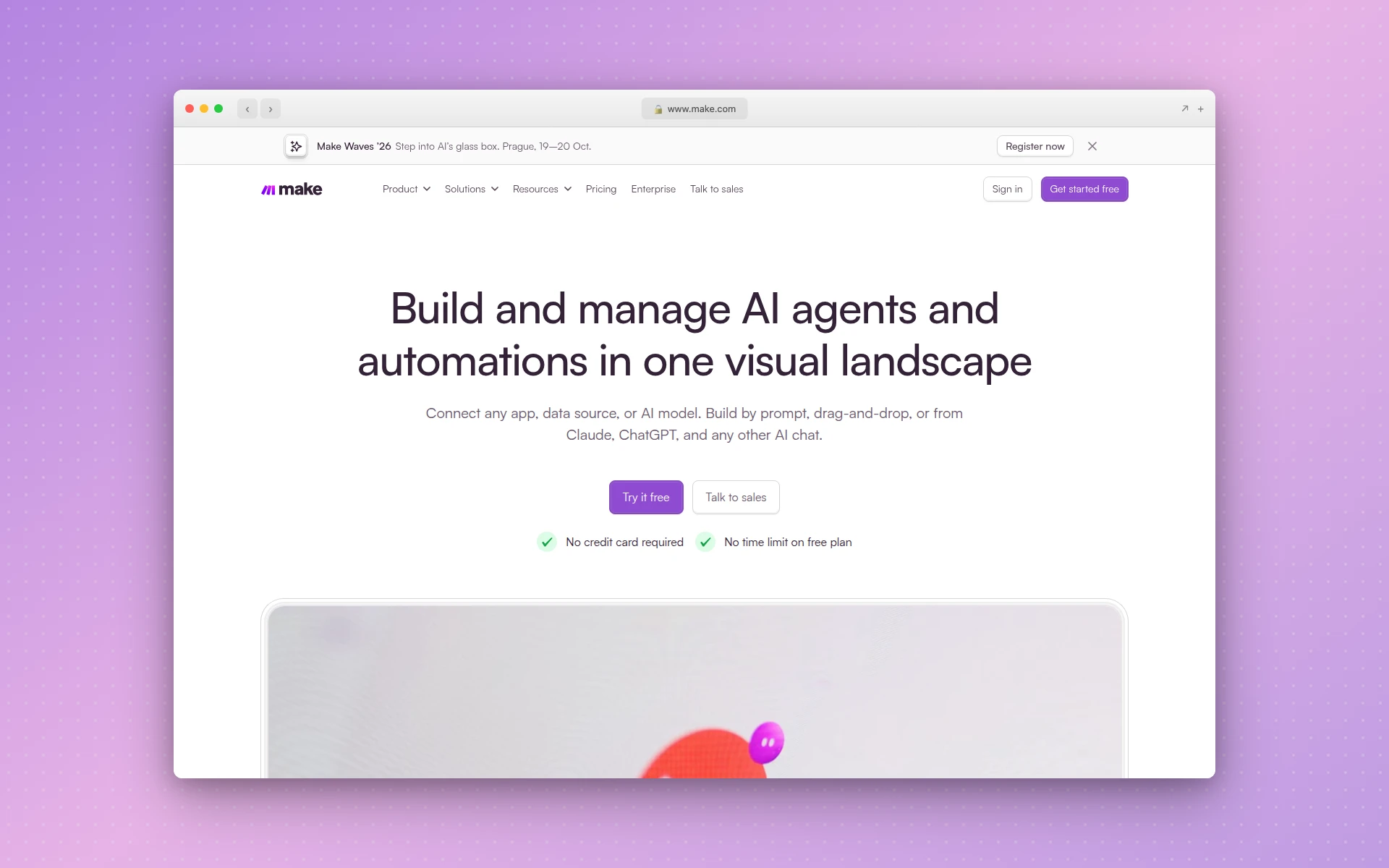 Make homepage