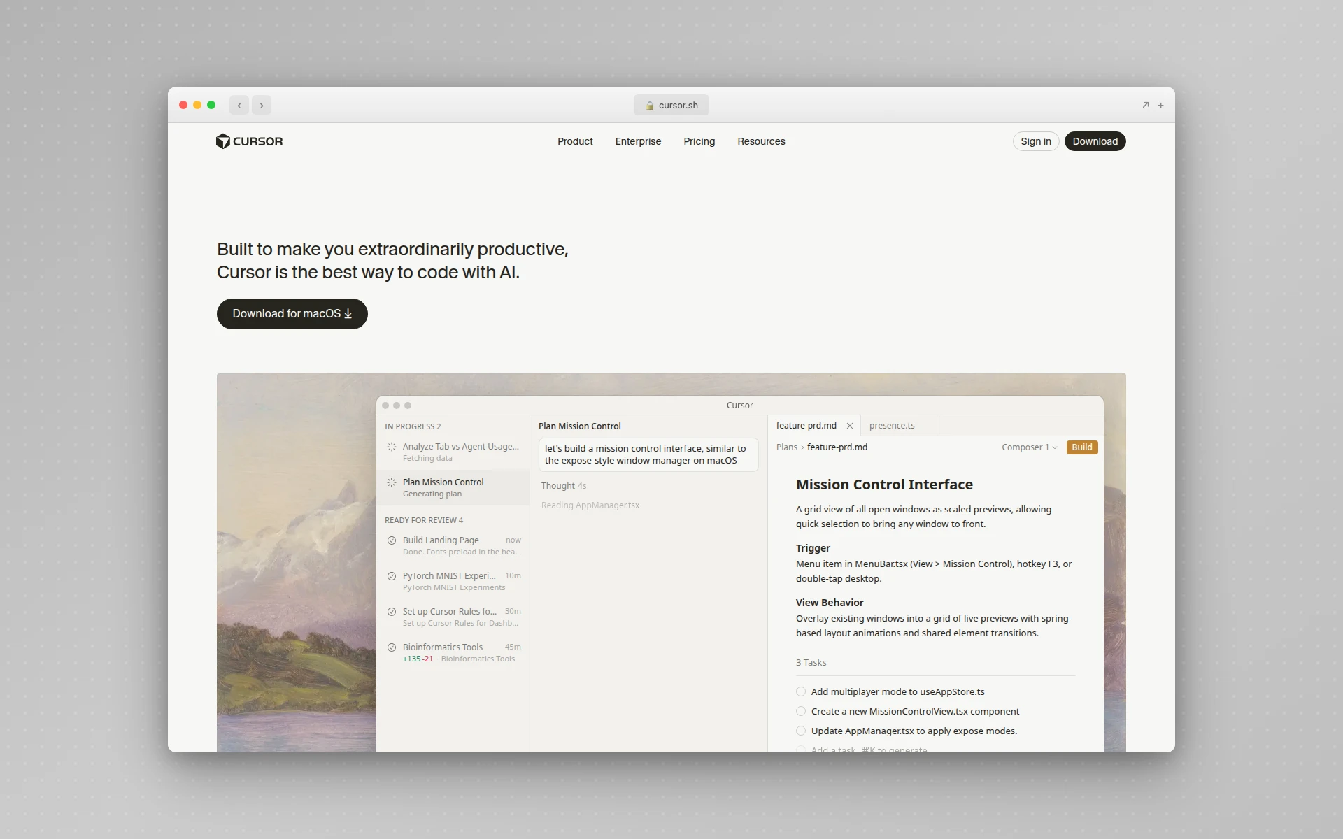 Cursor - AI-powered code editor