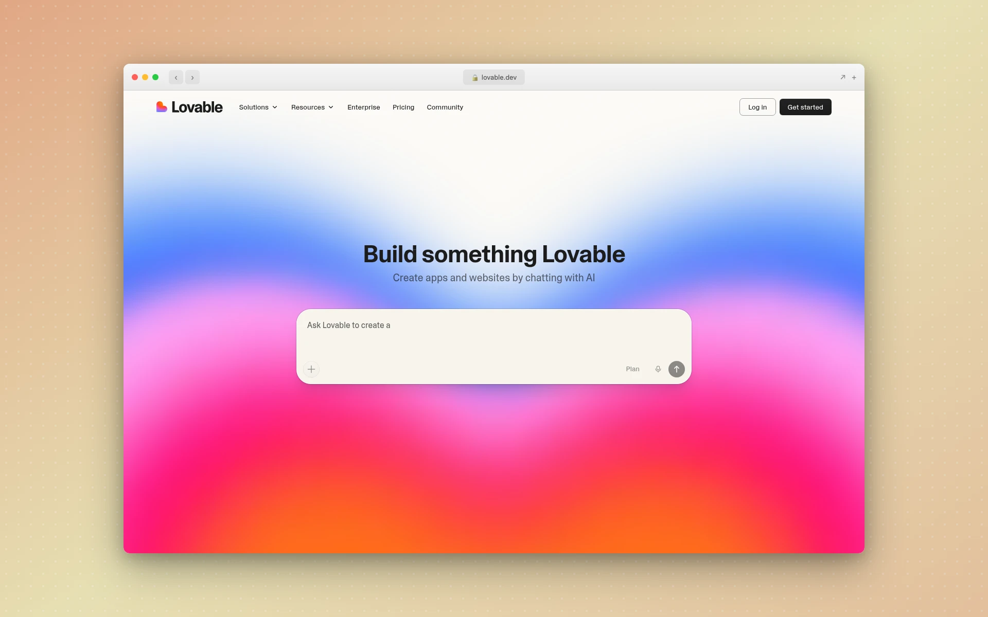Lovable - AI app builder