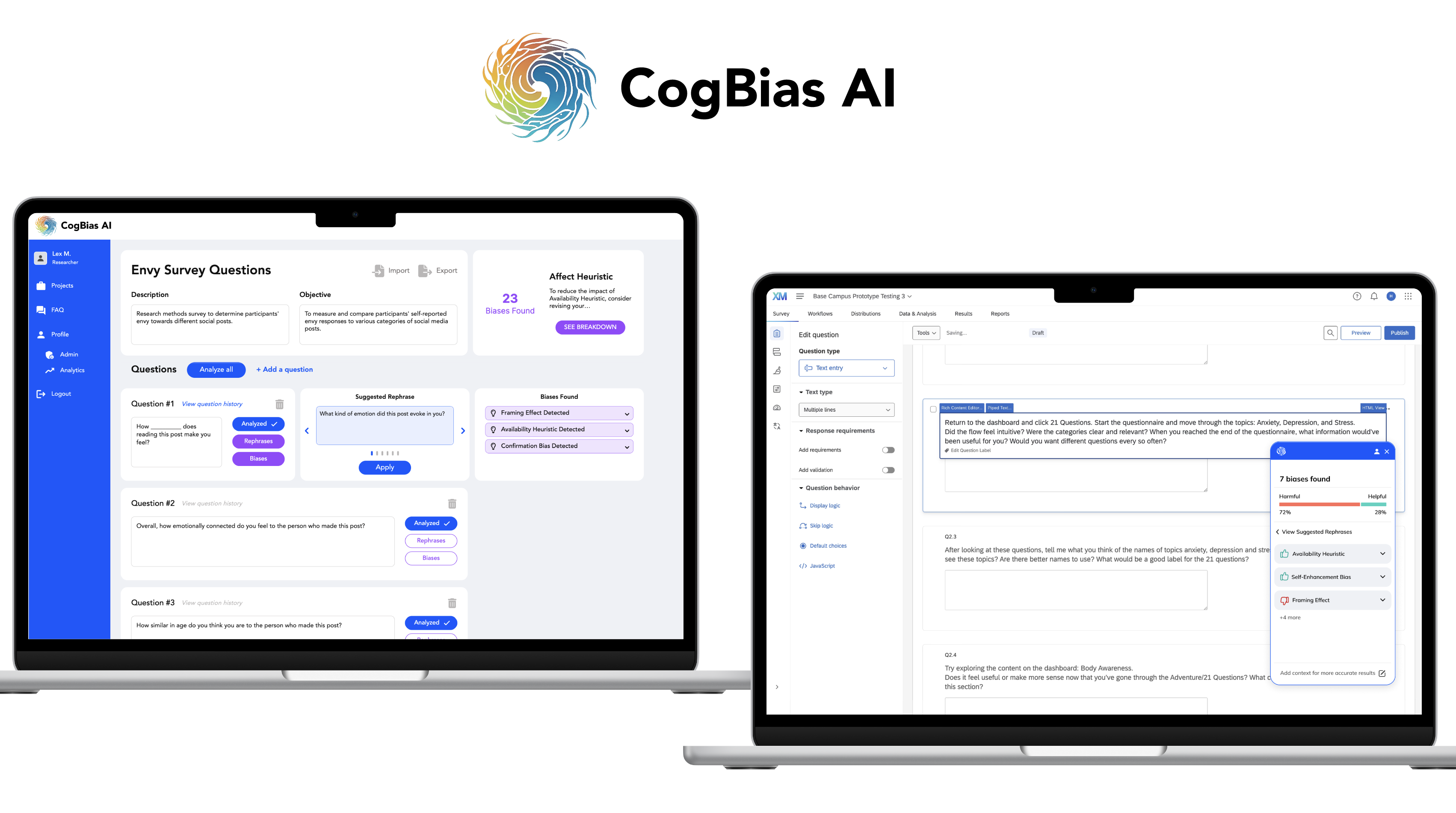 CogBias AI Interface