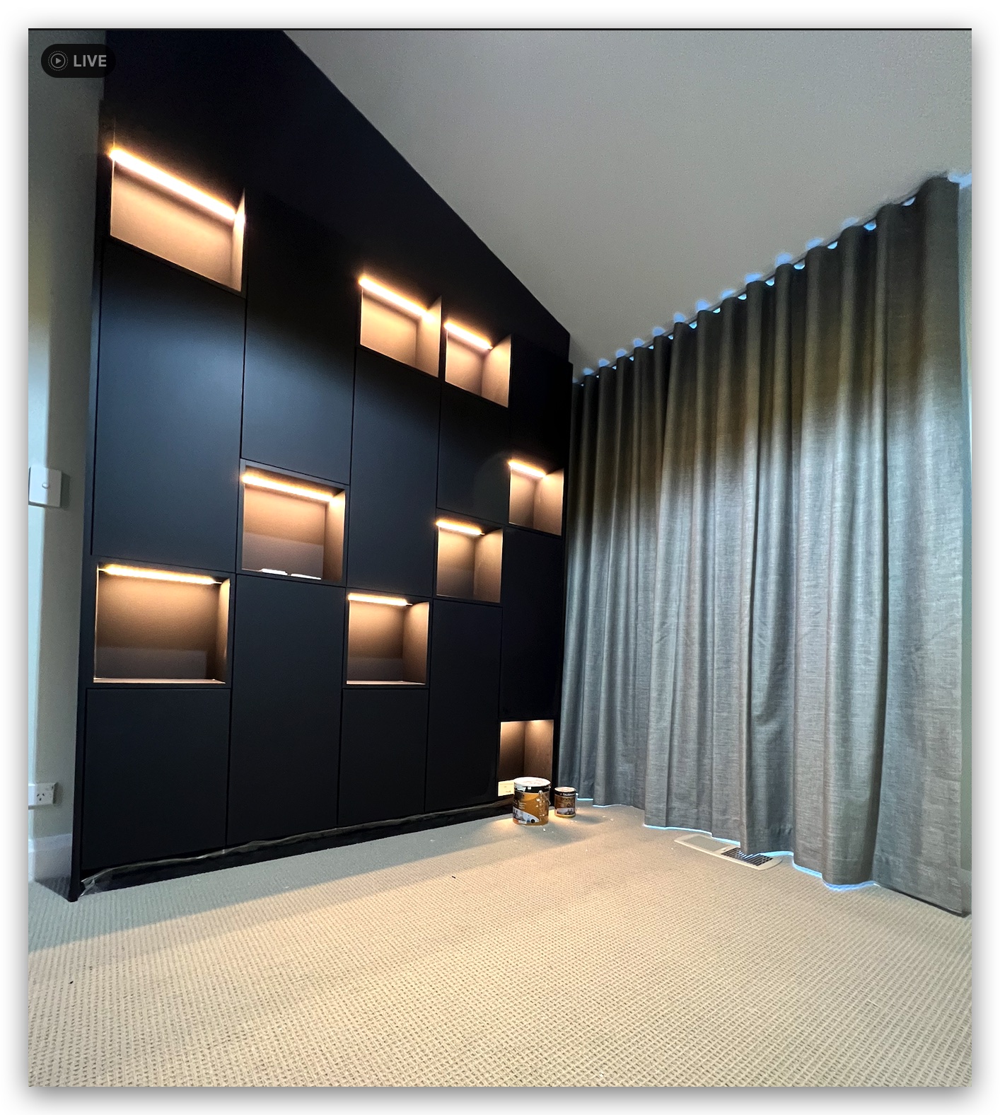 Custom Black Joinery