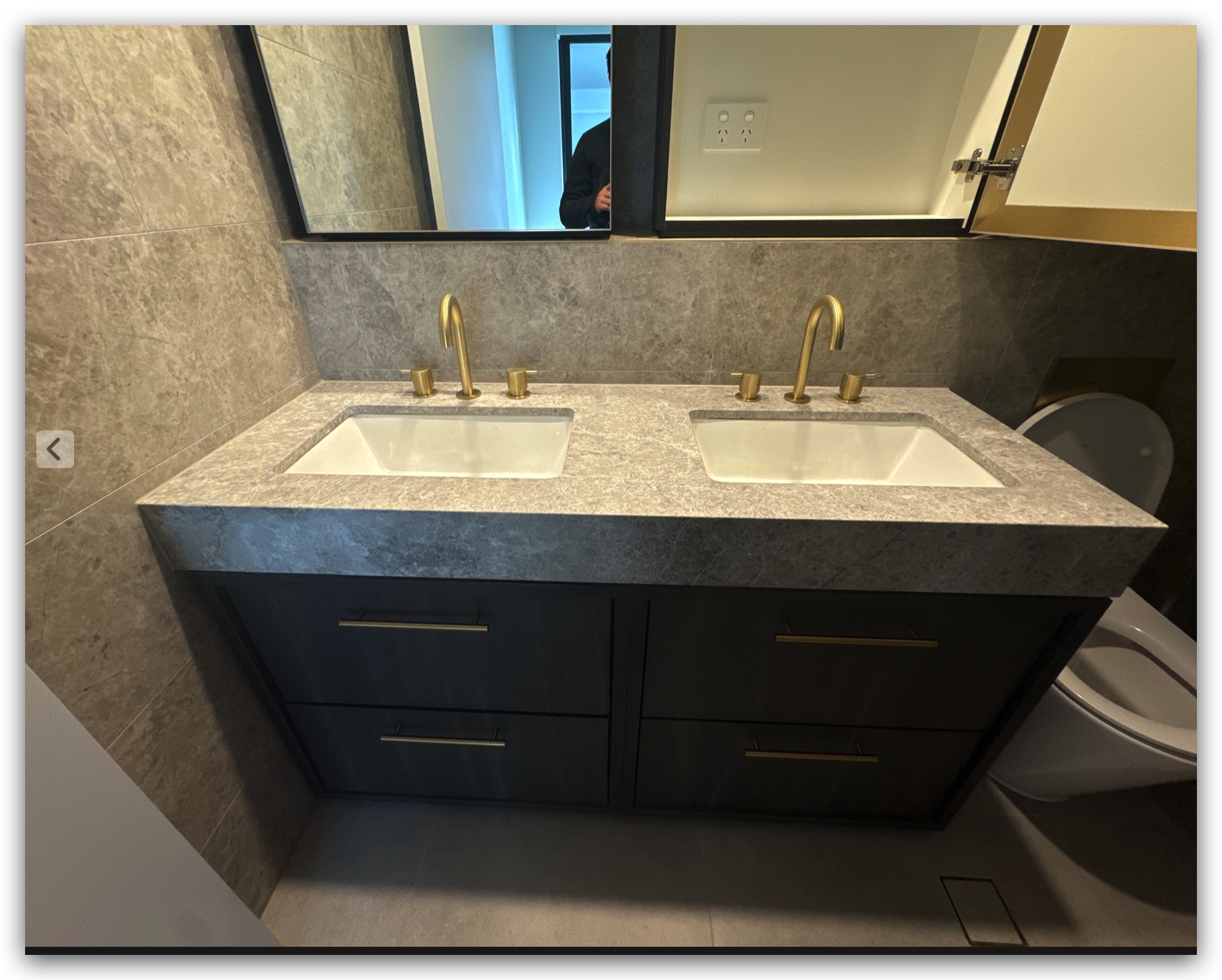 Dual Vanity Bathroom